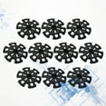 thumbnail image 1 of SHINYPASING Protecteurs de Bâtons de Randonnée 10 Pcs Support Supplémentaire en Caoutchouc Noir pour Randonnée, 1 of 8