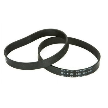 Dirt Devil 120000 Series Upright Style 20 Flat Belts 2 Pk Part - 3JZ0900000, 1jz0900000