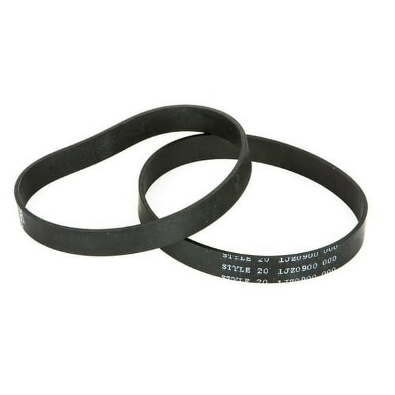 Dirt Devil 120000 Series Upright Style 20 Flat Belts 2 Pk Part - 3JZ0900000, 1jz0900000