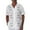 BH34-White, variant on Lumtrix Mens Short Sleeve Cuban Camp Guayabera Shirt Hippie Summer Beach Button Down Shirts Yellow 2XL