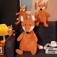 thumbnail image 2 of Precioso juguete de zorro de peluche para niños, muñeco de compañía, almohada de animal kawaii, bonito colgante, regalo tranquilizador para bebés, regalos del festival de Navidad, 2 of 5