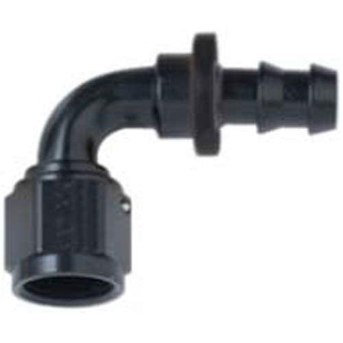 Fragola Hose Fitting #8 90-Degree Push Lock Black 209008-BL Fragola Hose Fitting #8 90-Degree Push Lock Black 209008-BL