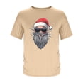 thumbnail image 4 of Tops para hombre, blusas y camisas de manga corta con cuello redondo para hombre, camiseta informal con cuello redondo y estampado para hombre, blusa de manga corta, blusa de poliéster para hombre, 4 of 4