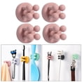 thumbnail image 4 of 4 soportes de silicona para cepillos de , ganchos para colgar impermeables  pared para Gloria Soportes para cepillos de dientes, 4 of 9