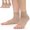 3 Pairs Beige, variant on 3 Pairs Ankle Brace Compression Sleeves - 8-15 mmhg Open Toe Compression Socks with Arch Support for Women & Men , Relief for Swelling, Plantar Fasciitis, and Sprains – Step into Comfort and Stability