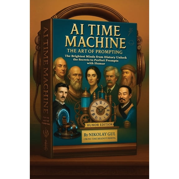 AI Time Machine - The Art of Prompting: The Brightest Minds from History Unlock the Secrets to Perfect Prompts with Humo, (Paperback)