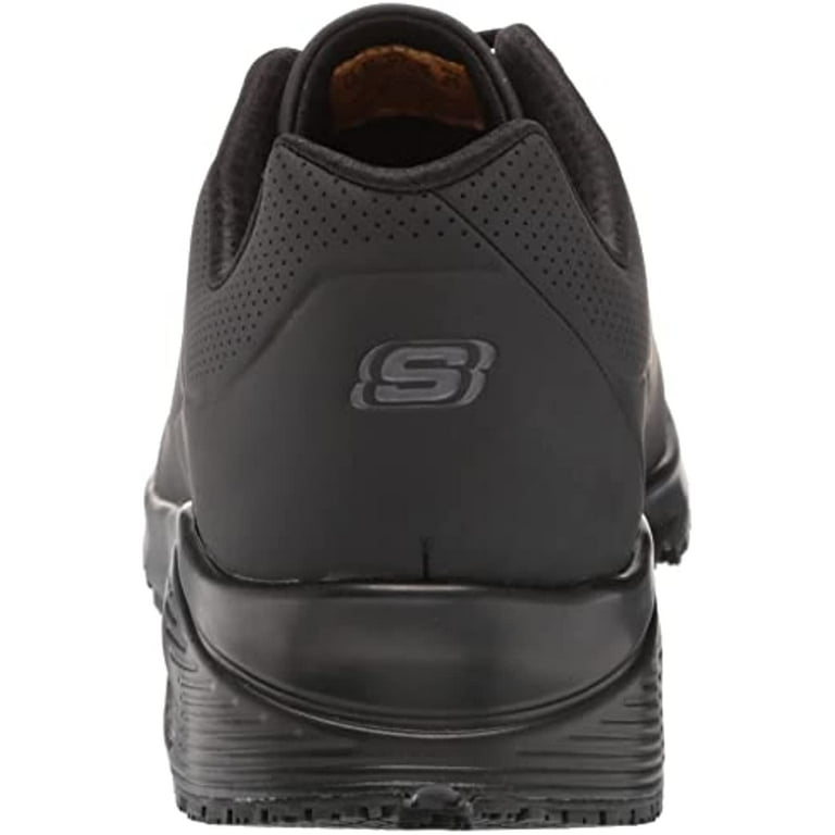 Skechers Men's Work Uno SR - Sutal - Slip Resistant Athletic Sneaker With  Skech Air 