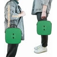 thumbnail image 6 of Boreeman Upgraded Collapsible Stool, Square Portable Stool, Lightweight Yet More Sturdy with Load Capacity 400lbs, Perfect for Camping Fishing Hiking BBQ (Square Black), 6 of 10