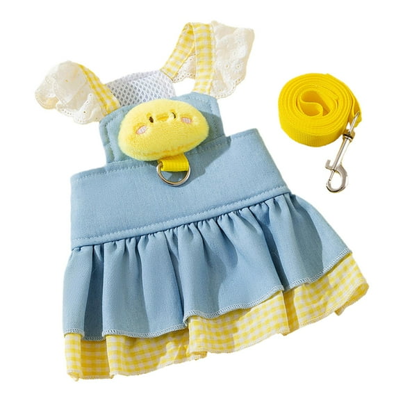 Vestido para perro, ropa para perro, vestido para mascota, accesorios para fotos, lindo para niñas pequeñas, ropa para perros y gatos, arnés, conjunto SG