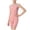 Pink D, variant on Bovxnpu Girls One Piece Swimsuit Girls Solid Sleeveless Tank Round Neck One-Piece Triangle Swimwear (Girl's or Girl's Plus)