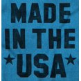 thumbnail image 2 of Made in the USA Patriotic Pride Stars Womens Slim Fit Graphic Tee Brisco Brands S, 2 of 5