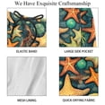 thumbnail image 4 of luoweisi Men's Beach Shorts Quick Dry Swim Trunks with Mesh Lining Starfish S, 4 of 5