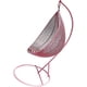 thumbnail image 1 of Dollhouse Rocking Chair Mini Rocking Chair Hammock 1:12 Scale Dollhouse Balcony Courtyard Chair Tiny House Furniture, pink, 1 of 5
