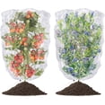 thumbnail image 1 of Nvzi Paquete de 2 bolsas de protección de frutas con cordón, red de protección para tomates, bolsas de red de barrera para plantas de jardín para verduras, frutas y flores (3,28 x 3,28 pies), 1 of 5