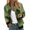 Green05, variant on Spooky Pumpkin Jacket for Women Halloween Holiday Pilot Jacket Festival Gathering Jackets Spider Graphic Windbreaker Gray M
