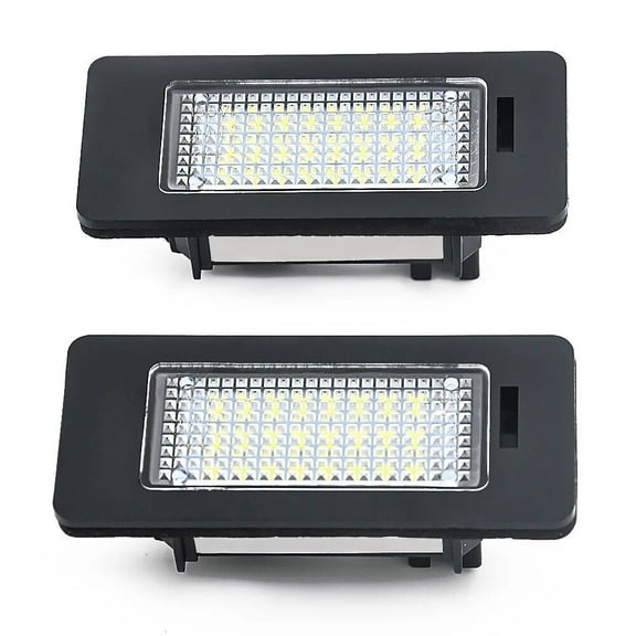2 pieces Canbus flawless LED license plate bulb flat for Audi A1 A3 / A4 S4 B8