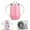 Pink, variant on Stainless Steel Sippy Cups, 10 oz BPA Free Double Wall Vacuum Insulated Baby Sippy Cup Mug Tumbler with Handles for Toddlers, Kids,Green