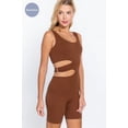 thumbnail image 3 of Suave Cut-out Seamless Romper, 3 of 4