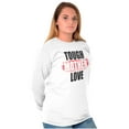 thumbnail image 4 of Tough Mother Motherhood Love Humor Women's Long Sleeve T Shirt Brisco Brands M, 4 of 6