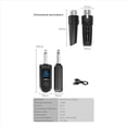 thumbnail image 4 of 4X Micrófono Inalámbrico UHF Transmisor y Receptor XLR Inalámbrico para Micrófonos Dinámicos Mezcladores de Audio Sistemas PA, 4 of 10