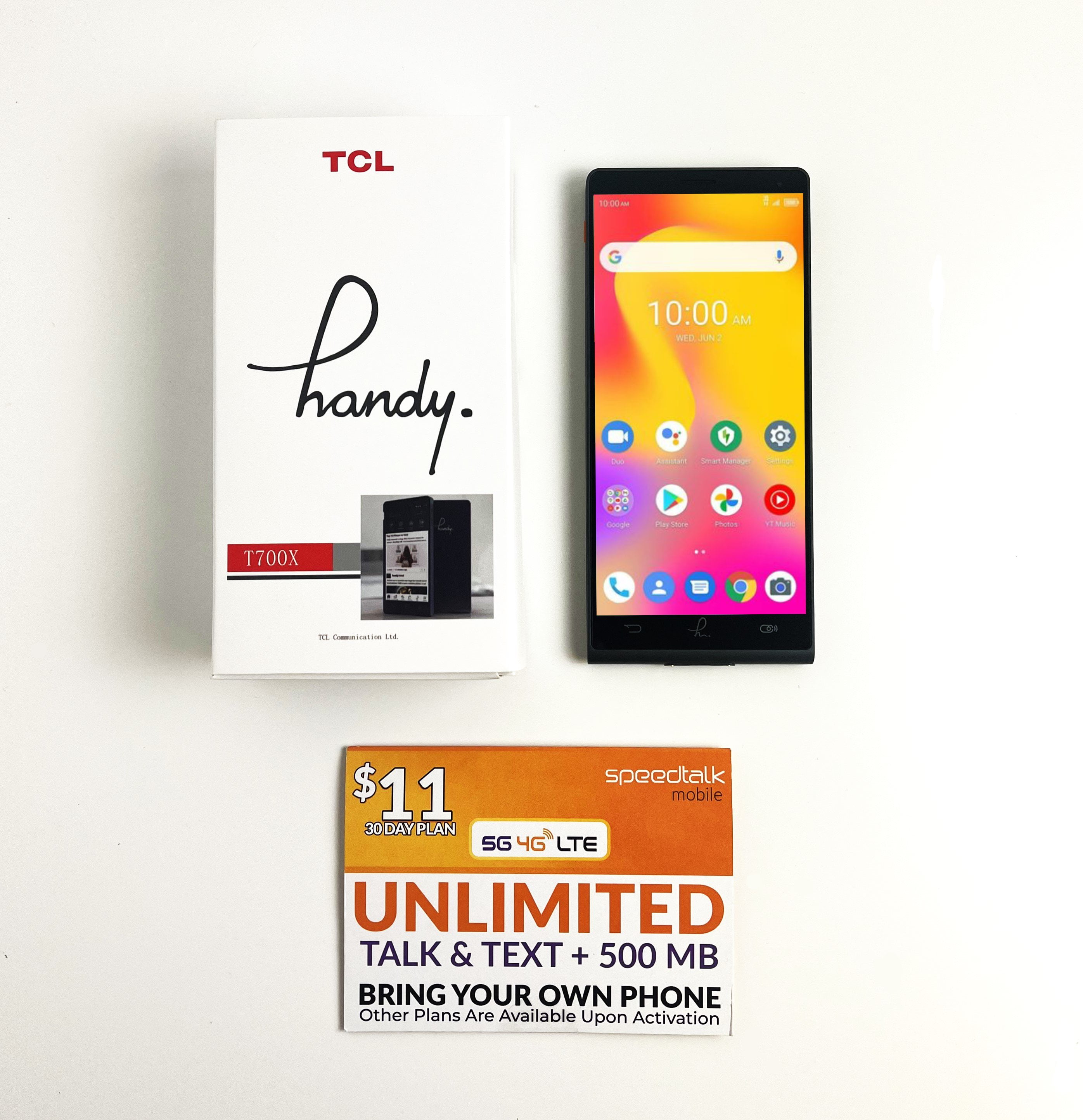 TCL Prime Unlocked Phone 4G LTE 5.7" Display ATT Tmobile + Free Speed
