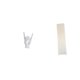 thumbnail image 1 of Estatua De Mano Con Gesto De Rock, Pantalla De Lámpara De Pie De Papel, Manualidades Con Gestos De Manos, Decoración Acogedora Para Sala De Estar, Escultura Creativa De Mano, Cubierta Para, 1 of 8