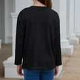 thumbnail image 3 of Grblisyd Long Sleeve Shirts for Girls Size 10-12 Black Basic Teen Girls Clothes Fall Kids Crew Neck Cute Tshirt Trendy Fall Outfits ,Black 3-4Y, 3 of 4