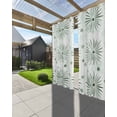 thumbnail image 3 of nqOlkjepod Outdoor Curtains for Patio Waterproof, Sage Green Geometric Outdoor Privacy Panels Grommet, Watercolor Color Block Art Blackout Outside Curtains for Porch/Cabana/Pergola 54"x95", 2 Panels, 3 of 8