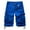 Blue, variant on IROINNID Men's Casual Camouflage Outdoors Cargo Multi-Pocket Bermuda Shorts