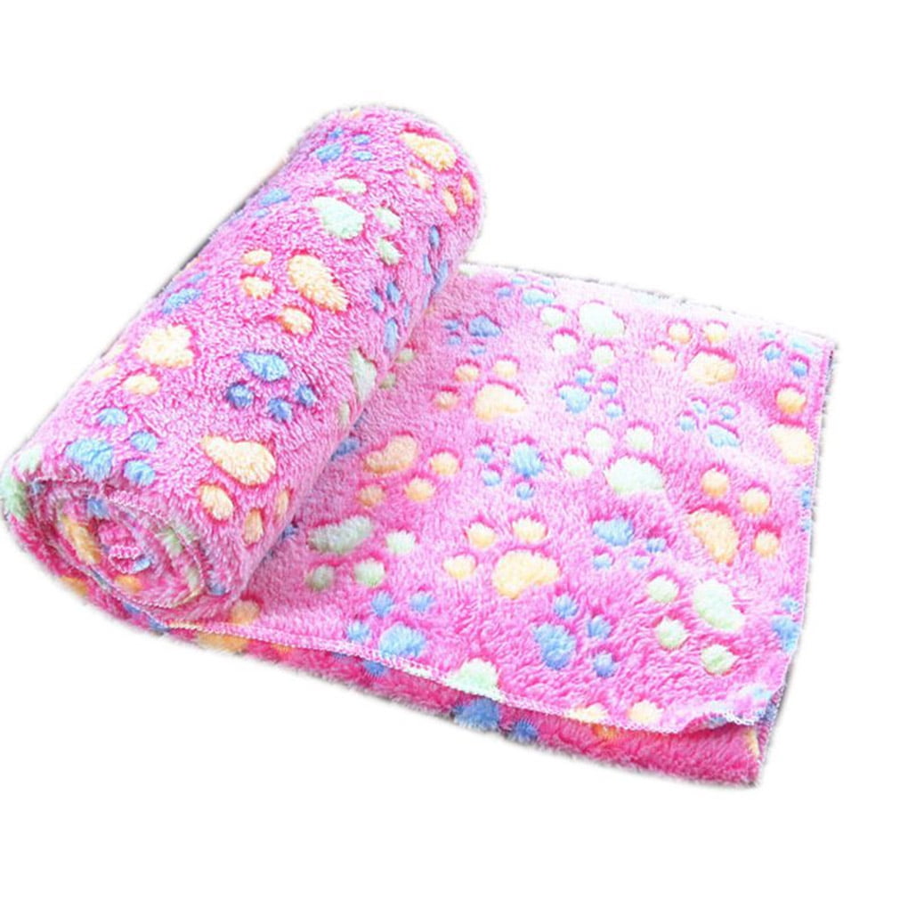 pink dog blanket