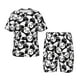 thumbnail image 1 of Balery Seamless Pattern Cute Panda Conjunto de Pijama Infantil de Manga Corta con Estampado – Ropa de Dormir de Algodón Suave-Small, 1 of 6