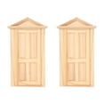 thumbnail image 2 of Puerta Artesanal ANGGREK Para Casa de Muñecas 1:12 18 x 10.2 x 2cm, 2 of 7