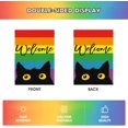 thumbnail image 6 of Welcome LGBTQ Pride Parade Rainbow Cat Garden Flag Double Sided, LGBTQ Community Gay Lesbian Transgender Bisexual Yard Outdoor Decoration 12 x 18 Inch, 6 of 6
