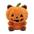thumbnail image 2 of Halloween Pumpkin Stuffed Doll, Multiple Styles Pumpkin Head Plush Character, Soft Toy Holiday Gift for Kids, Halloween Party Home Decor, Fall, 2 of 12