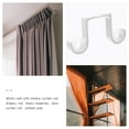 thumbnail image 2 of SHISUYAN Ceiling Mounted Double Curtain Rod Bracket Aluminum Alloy 2pcs, 2 of 9