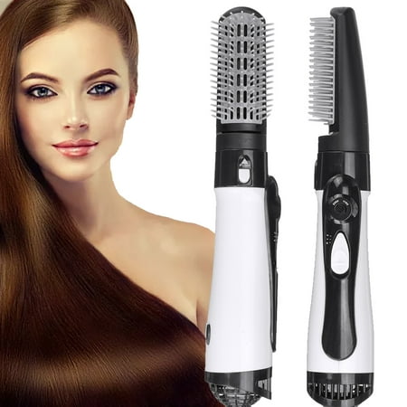 3-in-1 Hot Air Brush, Hair Dryer Styler Volumizer Multi-functional Salon Negative Ion Hair Straightener & Curly Hair
