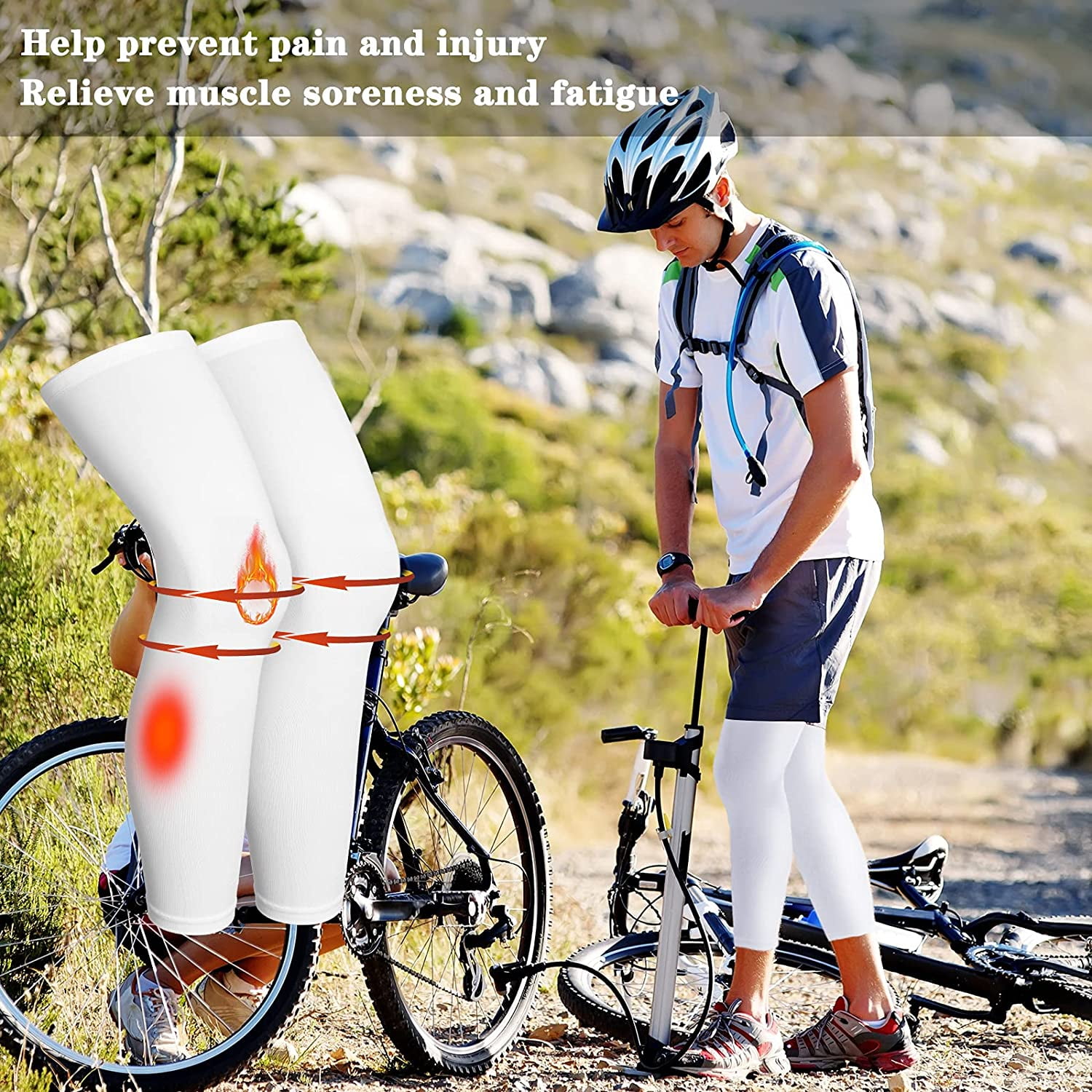 Leg sleeve cycling hotsell