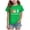 Green, variant on Ulanda Christmas Toddler Girl Shirt Cotton Short Sleeve Tee Top Kids Ugly Xmas Tshirt (Light Purple, 3-4 Years)