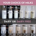thumbnail image 4 of Stainless Steel Yogurt Maker with 1 Quart Glass Jar and Complete Recipe Book to Make 12+ Easy Homemade Dairy Free and Milk Yogurts, 4 of 8