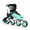 Teal-X-Large - Adult (6-8 Men/7-9 Women), variant on Deep Blue XX-Large - Adult (9-11.5 Men/10-12.5 Women) Adjustable Inline Skates