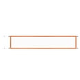 thumbnail image 4 of S SERENABLE Filet de Volleyball pour Piscine 4,6 m X 0,9 m Filet en Maille Filet de Volley-Ball pour Parc Extérieur Piscine Orange, 4 of 9