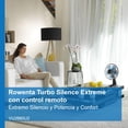 thumbnail image 4 of Rowenta, Ventilador de Escritorio, Ventilador de Mesa Turbo Silence con Control Remoto, 18 Pulgadas, Ventilador Ultra Silencioso para Dormitorio, Oscilante, Portátil, 5 Velocidades, Negro, Interior, V, 4 of 5