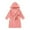 Pink, variant on Krdevn Toddler Girls Boys Long Sleeve Bathrobe Velvet Sleepdress Leisure Wear for Babys Clothes,3-4 Years