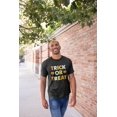 thumbnail image 3 of Old Glory Mens Halloween Trick Or Treat Short Sleeve Graphic T Shirt, 3 of 6