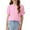 BE07-Light pink, variant on Inglocry Girls Summer Shirts Cute Puff Short Sleeve Tops Casual Crewneck Tee Blouse Floral Boho Summer Tops For Teens 5-14 Years Light Purple 4-5Y