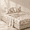 Brown-King, variant on Brown King Size Toile Flower Printed Cotton Percale Bed Sheet Set