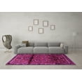 thumbnail image 3 of Ahgly Company Indoor Rectangle Persian Pink Traditional Area Rugs, 6' x 9', 3 of 4