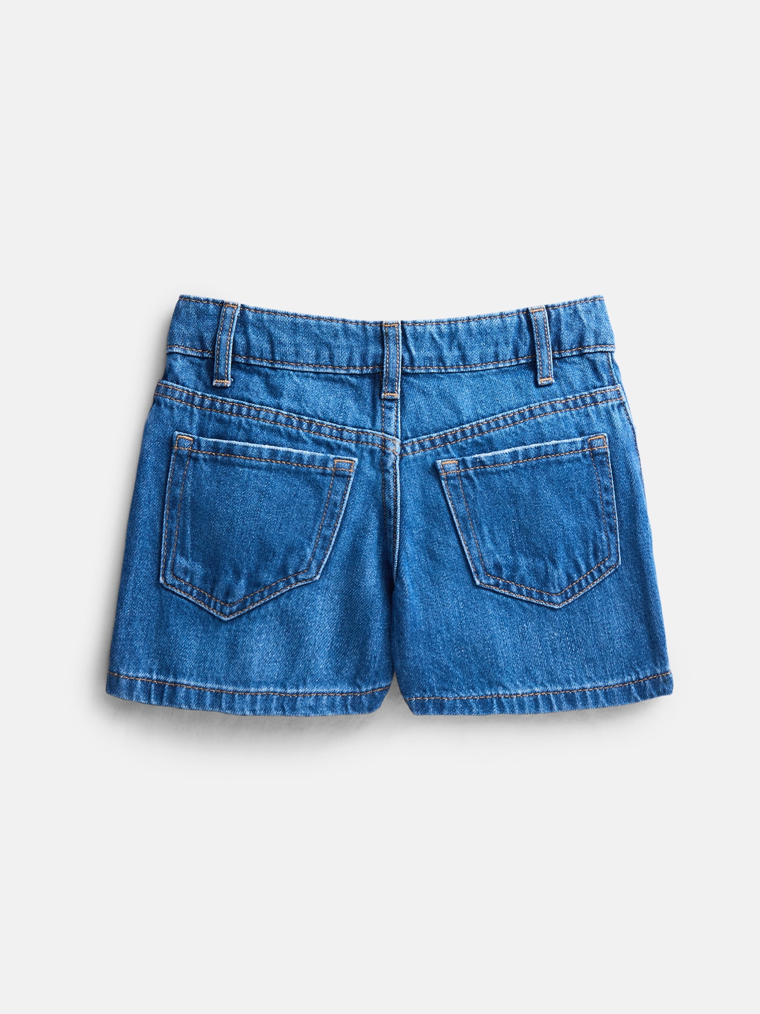 Wonder Nation Girls Crossover Denim Shorts, Sizes 5-18