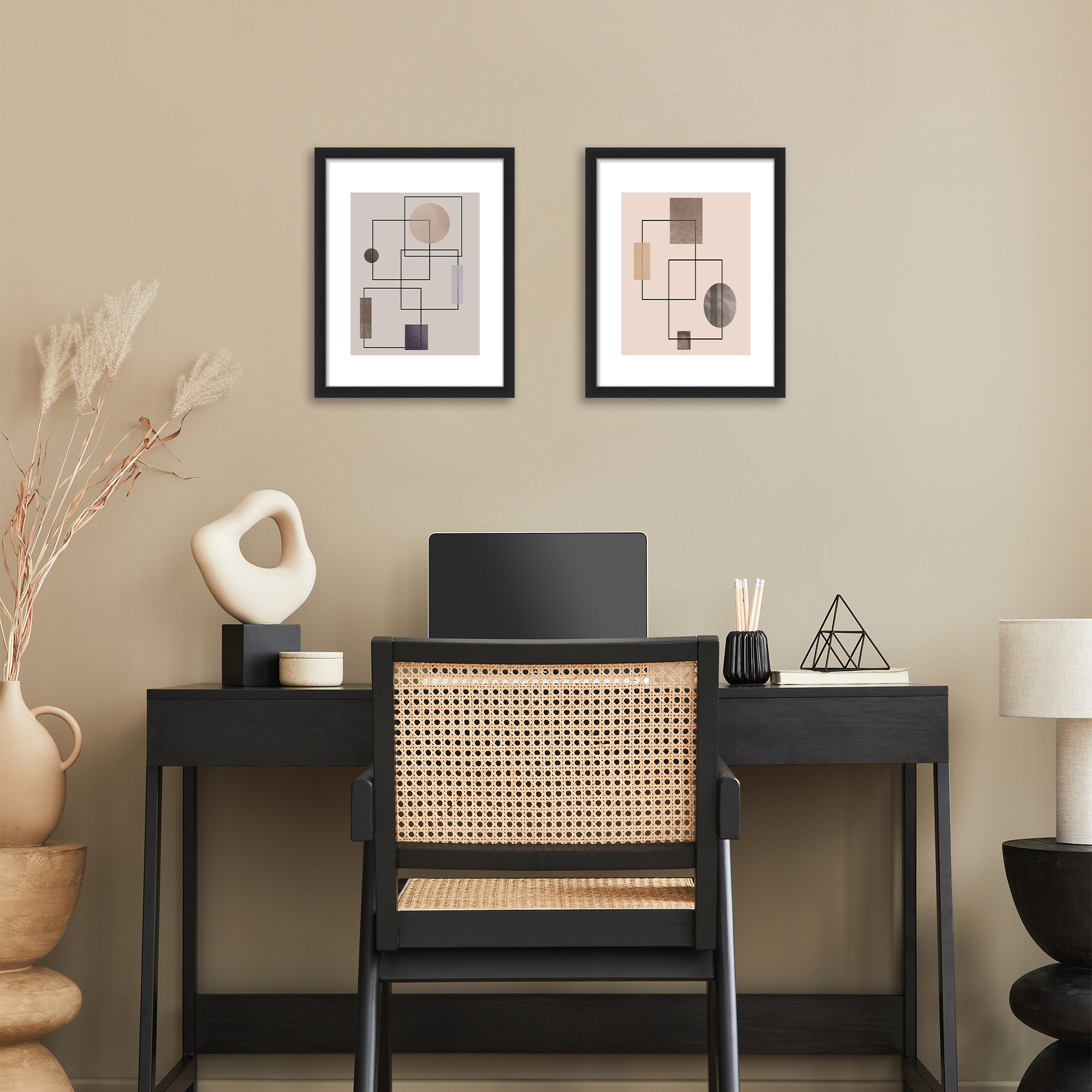 Kaiwin 11x14 Picture Frame Set of 5, Black photo 6