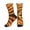 1 Black, variant on Women's Men's French Fries Colorful Novelty Pattern Crew Athletic Socks